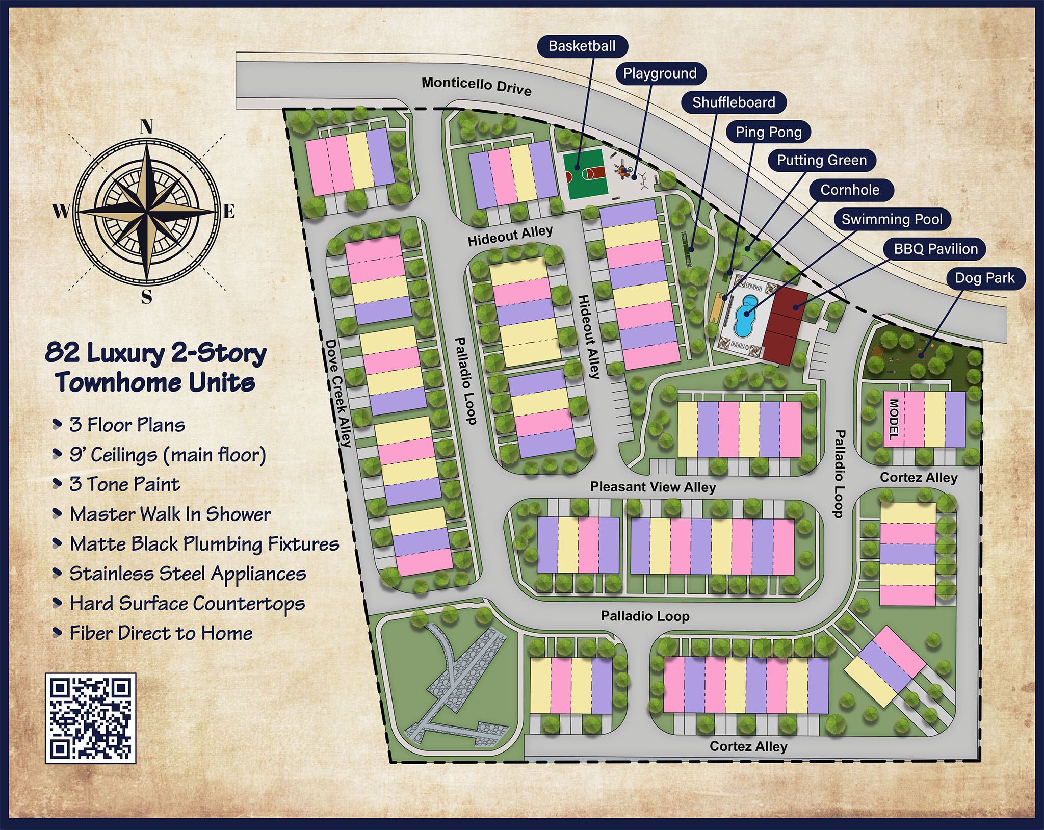 Townhomes at Monticello Amenities